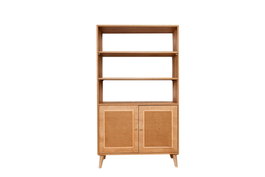 Hanah Home Jüt Bookshelf Color Roble